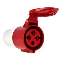 Силовые разъемы — РОЗЕТКА 224 32А 3Р+РЕ 380В EKF — фото