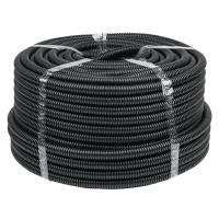 Труба гофр. ПНД Plast с зондом d20мм (100м.) черная