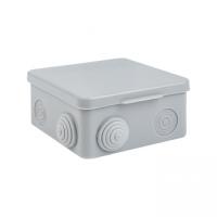 Распаячные коробки наружные — КОРОБКА КМР-030-031 80х80х50 7входов IP54 EKF — фото