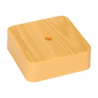 Распаячные коробки наружные — КОРОБКА КМР-030-036 73х73х49 СВЕТЛОЕ ДЕРЕВО IP54 EKF PROxima — фото