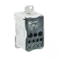 Блок распределительный КБР — Блок распределительный КБР на DIN-рейку и монтажную панель 250A EKF PROxima — фото