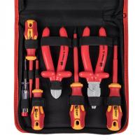 Диэлектрический ручной инструмент — Набор диэлектр.инструмента 7шт (НИИ-09) EKF Master — фото