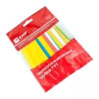 Термоусаживаемая трубка ТУТ — НАБОР ТРУБКА ТУТ 30\15 7 ЦВЕТОВ ПО 3 ШТ 100 ММ EKF — фото