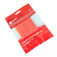 Термоусаживаемая трубка ТУТ — НАБОР ТРУБКА ТУТ 50\25 7 ЦВЕТОВ ПО 3 ШТ 100 ММ EKF — фото