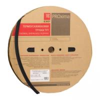 Термоусаживаемая трубка ТУТ — ТРУБКА ТУТ 30/15 черная EKF (цена за 1 метр) — фото