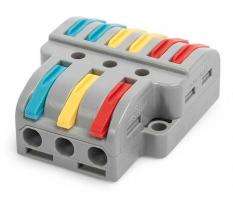Клеммы СМК \ Сжимы WAGO — Клемма ответвит. СМК 222-436 КВТ — фото