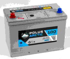 Аккумуляторы — Аккумулятор POLUS ARCTIC 6СТ-100.1 (100D31R) бортик — фото