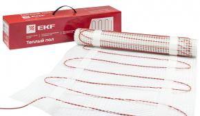 Нагревательные маты "УЮТ" — Мат нагревательный двухжильный &quot;Уют&quot; 2 кв. м. 300 Вт EKF Proxima — фото