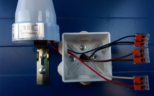 Управление освещением — Фотореле — фото